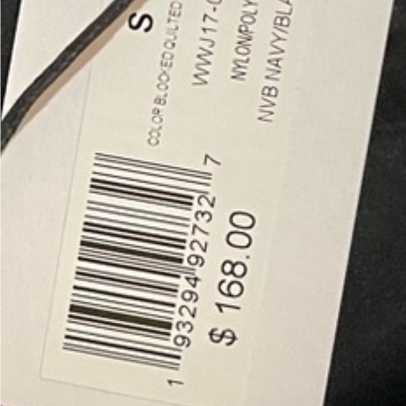 WEWOREWHAT Quilted Jacket - Black and Blue size small NWT Xmas gift - Picture 10 of 10